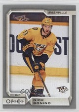 2018-19 O-Pee-Chee Silver Nick Bonino #399 0dr