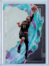Trae Young 2019-20 Panini Status Upper Echelon BLUE Insert SP Atlanta Hawks #8