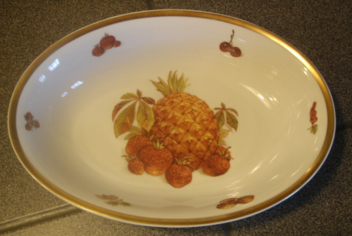 Golden Crown E&R 1886 "Harvest" oval serving bowl (750b) - Afbeelding 1 van 3
