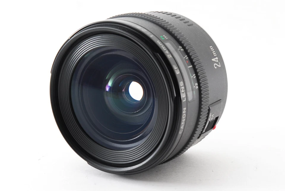 🚀🎁《TOP MINT in BOX w/ CASE》Canon Lens EF 24mm F/2.8 Wide Angle AF From JAPAN✈✈ - Image 2 of 4