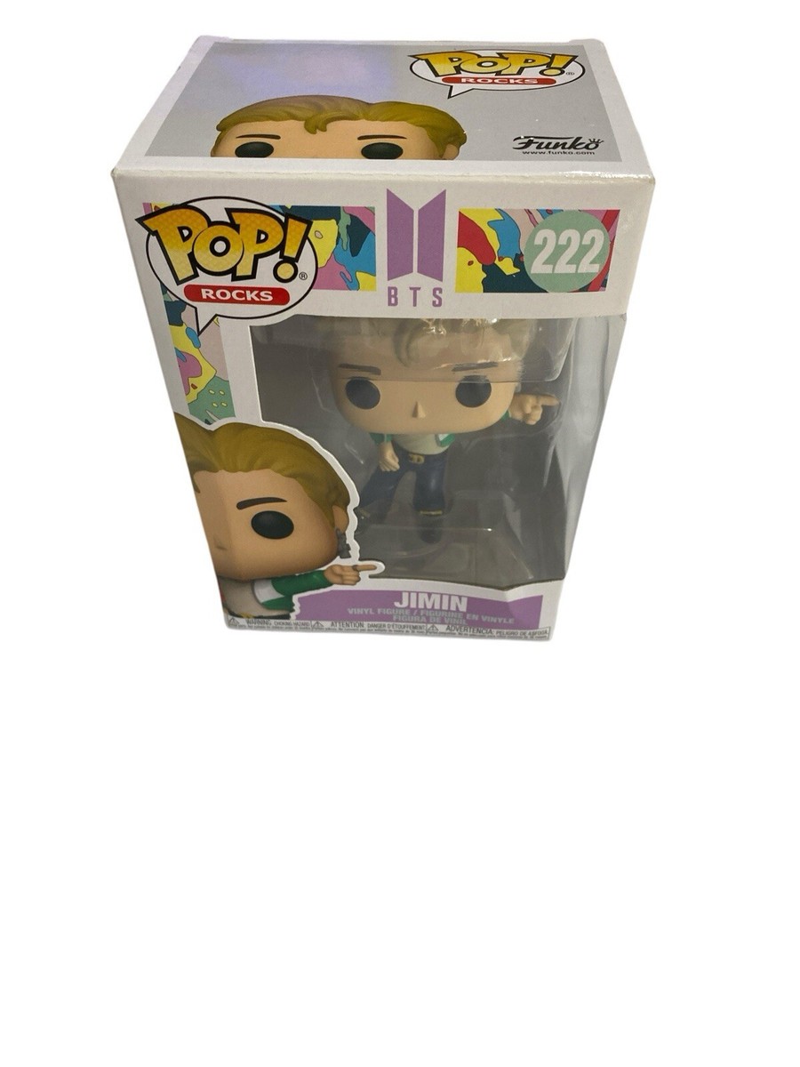 New In Box Funko Pop Rocks BTS Dynamite Jimin Vinyl Figure #222 | eBay