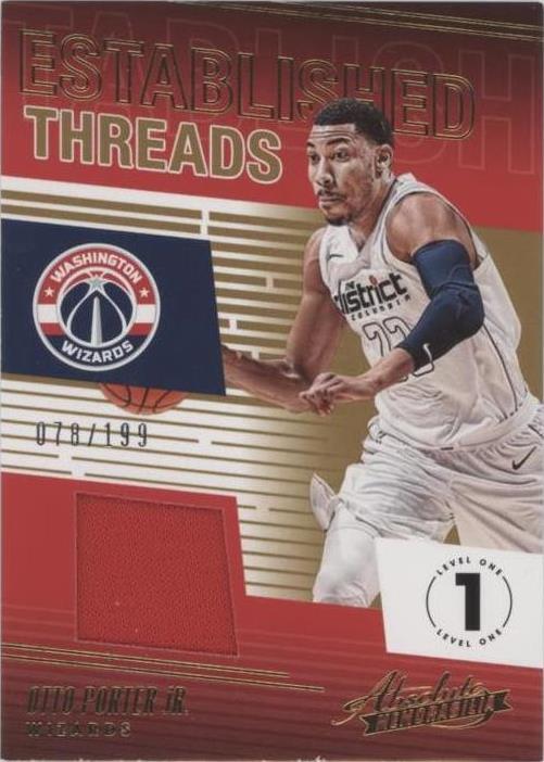 2018-19 Panini Absolute Memorabilia - Otto Porter #ET-OPJ - 1 of 2