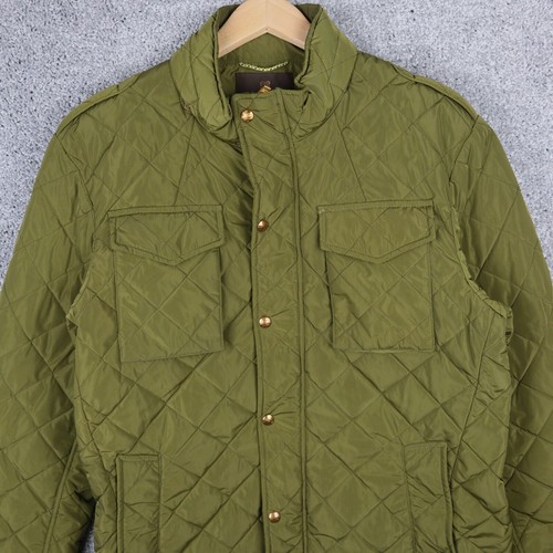 GIACCA DA UOMO SCOTCH SODA VERDE TRAPUNTATA TAGLIA XXL 2XL CERNIERA PERFETTA - Foto 2 di 12