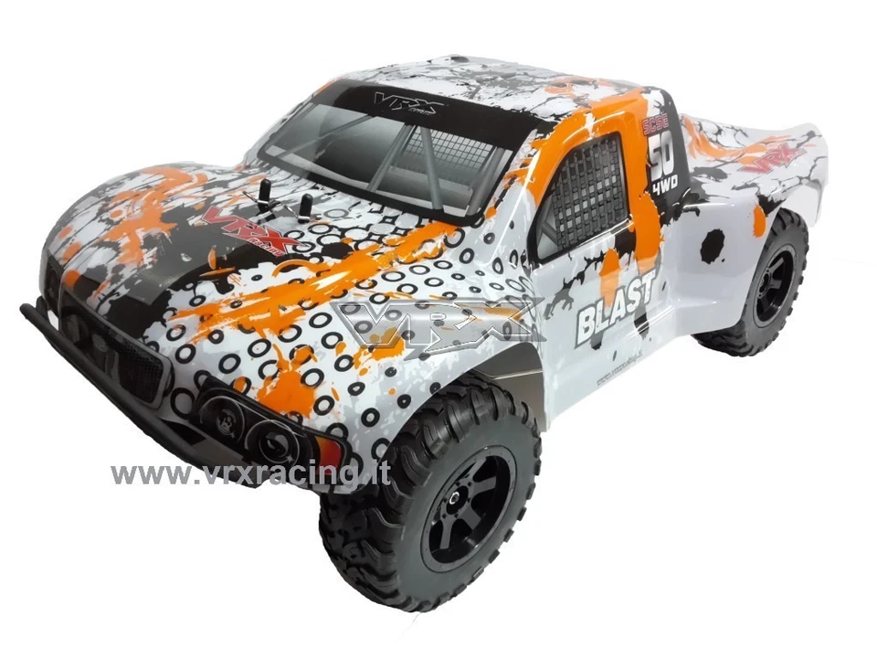 VRX SHORT COURSE TRUCK 1:10 OFF-ROAD ELETTRICO 4WD DOPPIO TELAIO METALLO OMOCINETICI