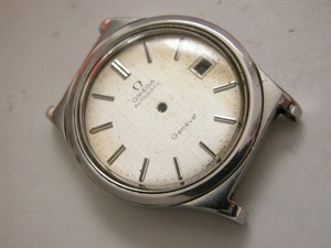 OMEGA GENEVE AUTOMATIC Ø 36.2mm Ref. 1660168 CASE \u0026 DIAL-for reparatour- |  eBay