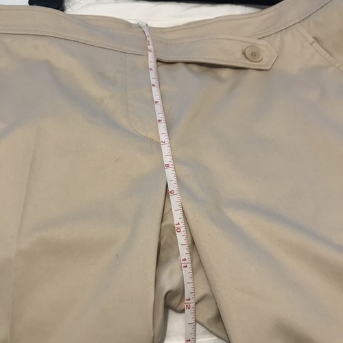 Brunello Cucinelli Women Trousers Beige Cotton Size: It 44, Uk12 - Picture 9 of 9