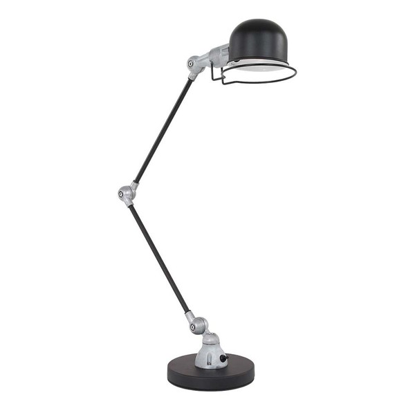 Tischlampe Tischleuchte Verstellbar Schwarz Wohnzimmerleuchte Industriell H 40Cm-image