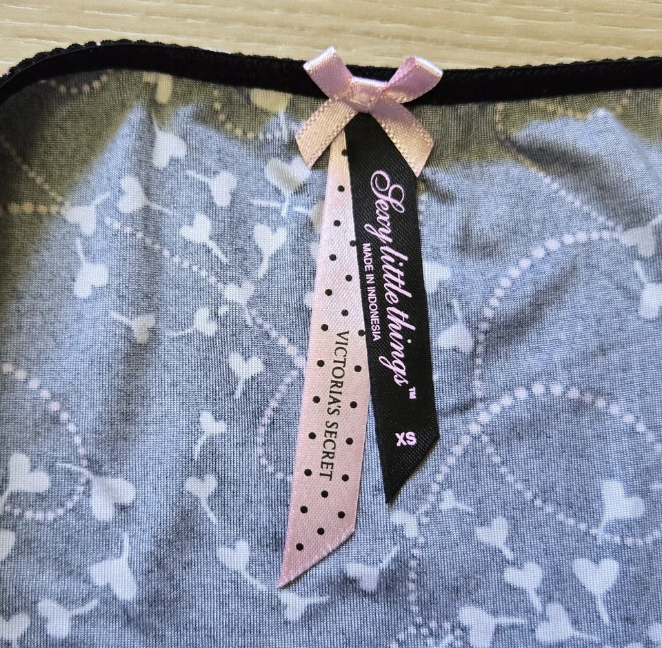 Raras Bragas de Colección Victoria's Secret Sexy Little Things Suave Sedoso Arcos XS Foto 3 de 3