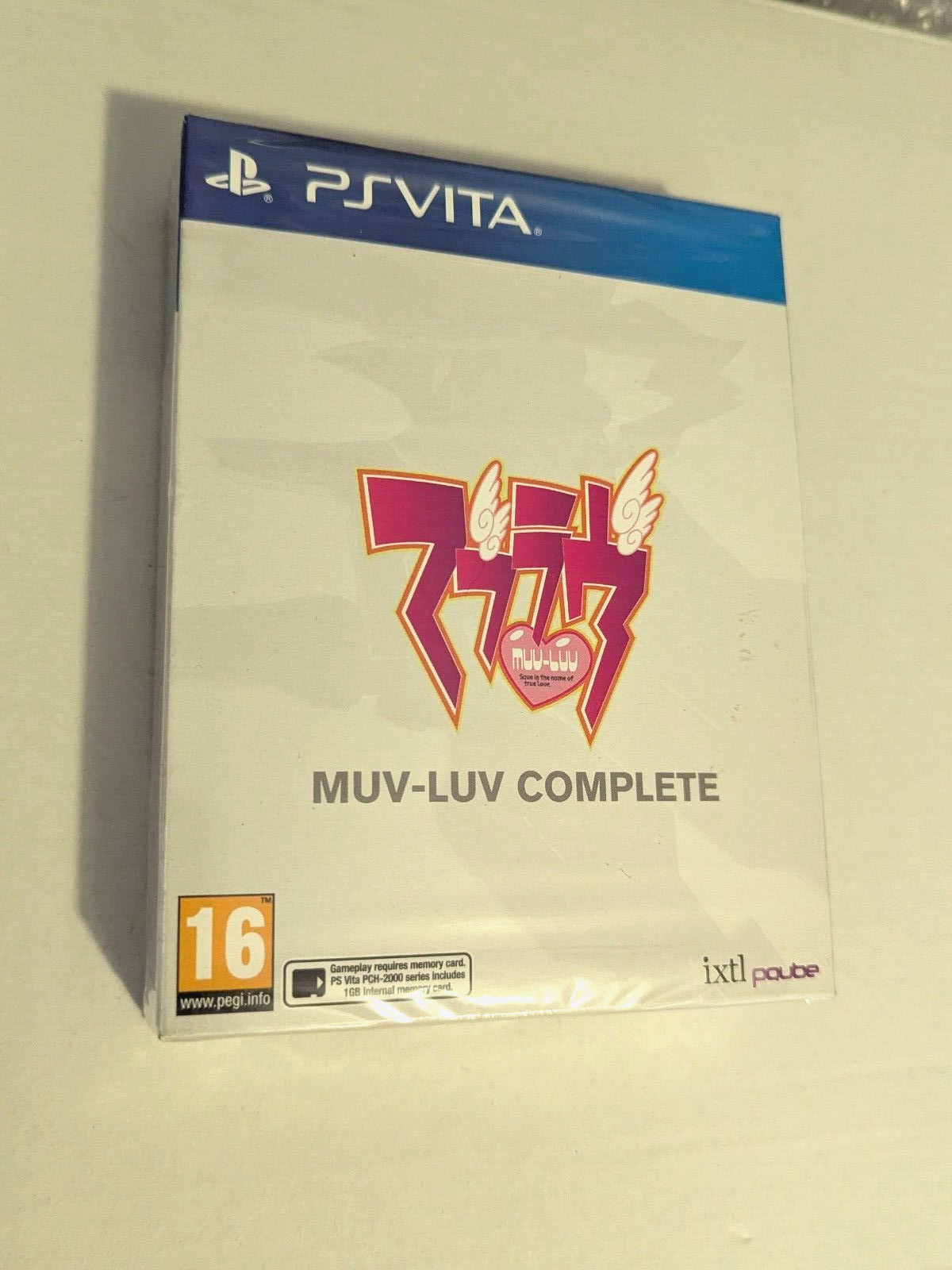 MUV-LUV COMPLETE MUV LUV EDITION COLLECTOR - Jeu PS Vita Neuf sous blister RPG