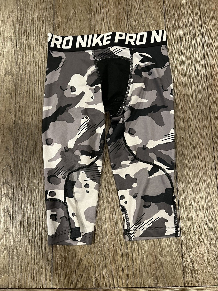 white camo nike pros