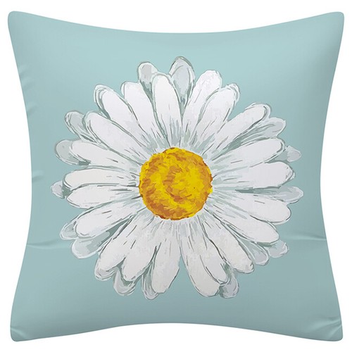 18x18" KISSENBEZUG Meeresschaum Grün Mint Weiß Dekorativ 2-seitig Bett Kissenhülle - Bild 12 von 32