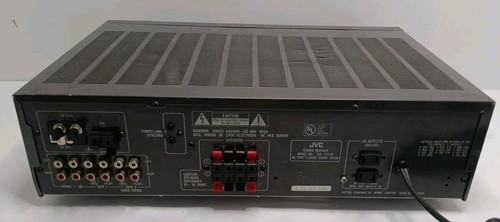 JVC RX-317TN RX-317 Stereo Receiver AM/FM Tuner Home Audio For Parts Only - Picture 8 of 11