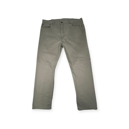 Levi's 502 Regular Taper Fit Tan Khaki Pants Waterless Jeans W40 L30