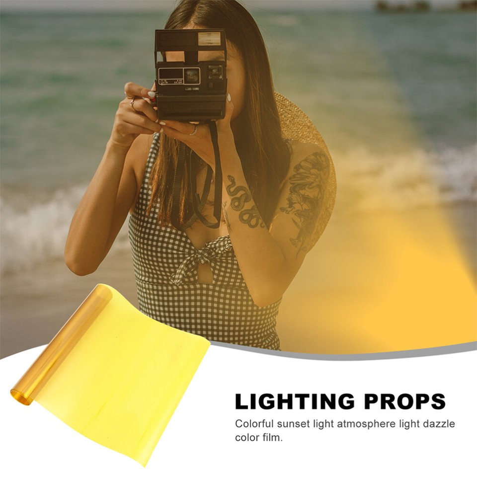 Sunset Light Film Correction Filter Color for Lighting Gel eBay