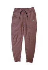 Nike Sportswear Tech Fleece Joggers Red Training Pants DR9162-670 Size Medium