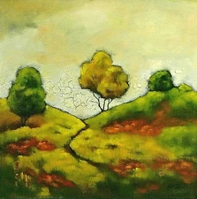 Babak Emanuel-"Hallycon"(3)-ORIG Mixed Media/Gall Wrapped Canvas/Hand Signed/COA