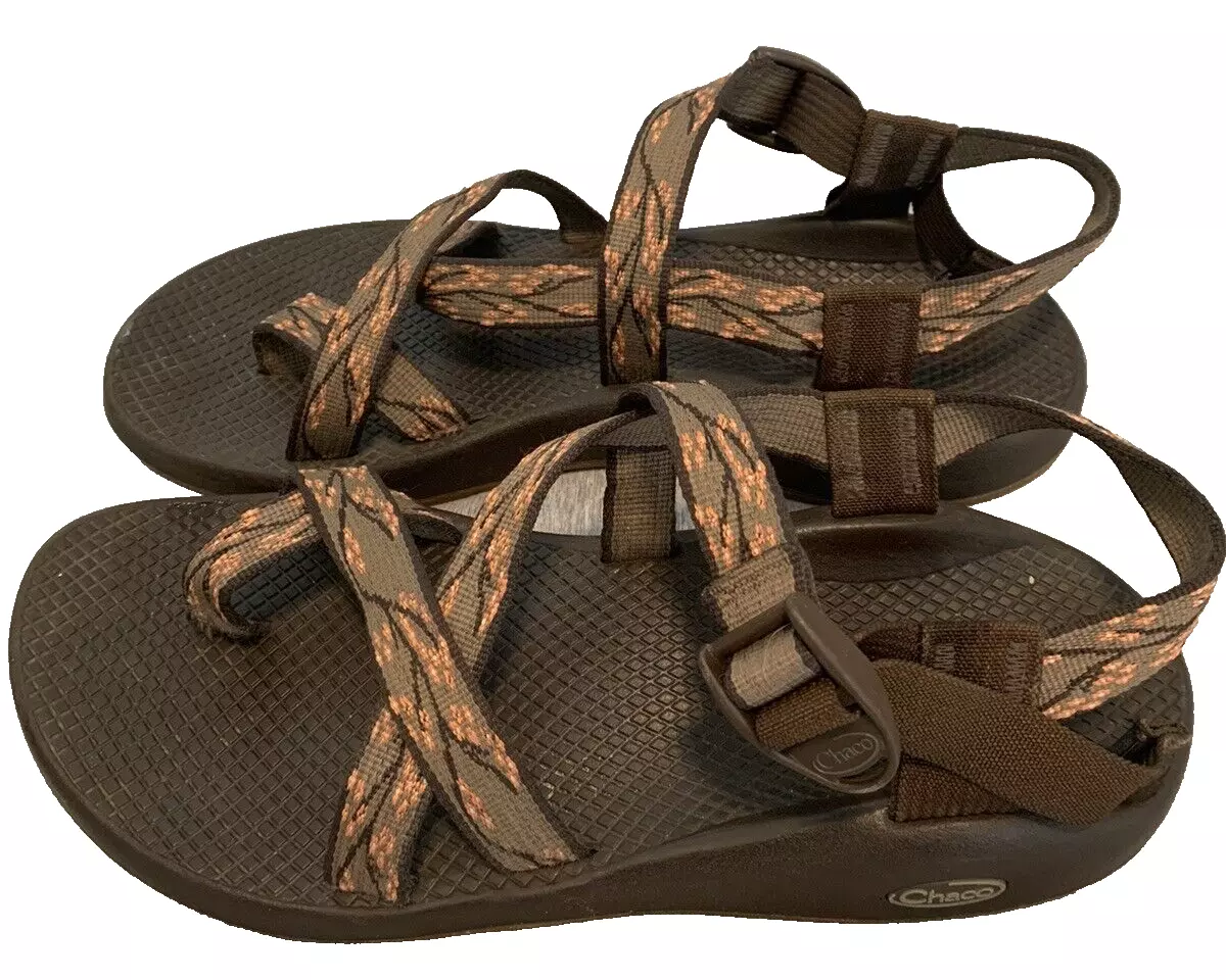 Chaco Z2 Sandals Womens Size 11 Brown Floral Cherry Blossom Strap