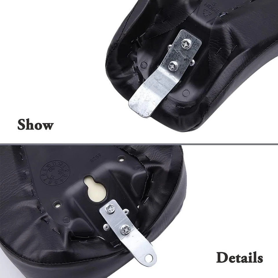 Motorcycle Front Driver Solo Seat Fits Suzuki Intruder VS700 750 800 1400 1500 - Image 4 of 4