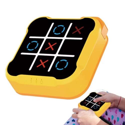 Tic-Tac-Toe Brett multifunktionales elektronisches Spiel Montessori Puzzle Schachset - Bild 18 von 22