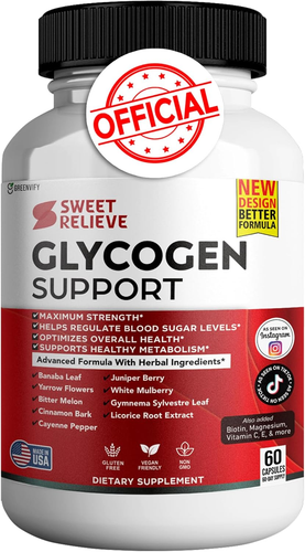 Sweet Relieve Glycogen Support Joints Blood Vessel Cleaner Supplement - Glycogen - Picture 7 of 13