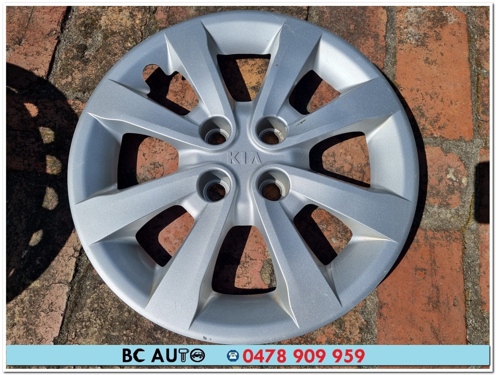 Kia UB Rio 15" Hubcap Wheel Cover Hub Cap Trim 2011 2012 2013 2014 2015