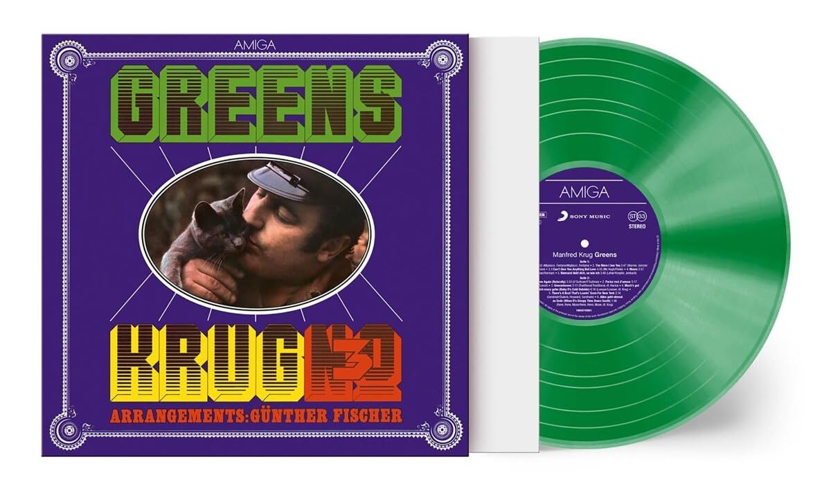 Manfred Krug No. 3: Greens/ Transparent (Vinyl LP)