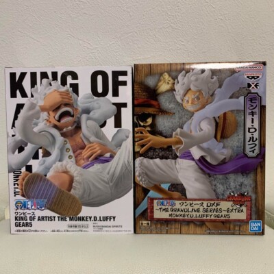 KING OF ARTIST ルフィ GEAR5、DXF 各2個、計4個セット 未開封ワンピース