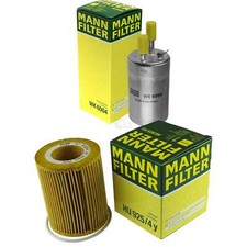 MANN-FILTER Filtersatz Ölfilter Kraftstofffilter für Volvo XC70 II T6 AWD V70