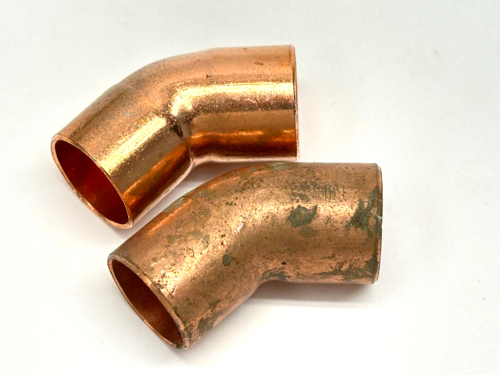 1/2" 45 Degree Elbow C x C Copper LOT OF 2