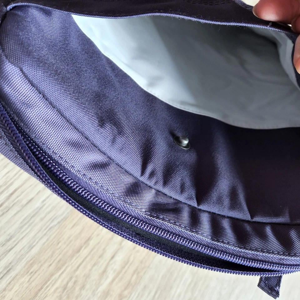 NWoT Golla Laptop Messenger Shoulder Bag Detachable/Adjustable Strap Purple 14" - Image 4 of 4