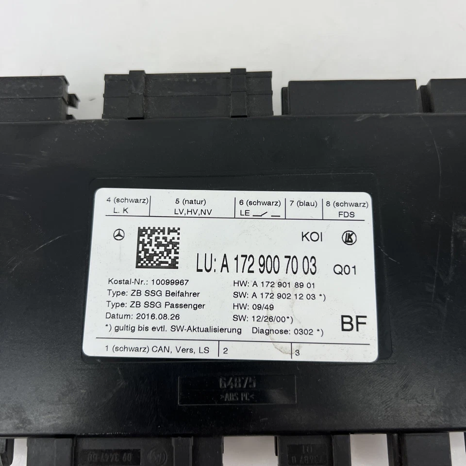 Mercedes W207 E350 E500 CLS400 C350 Seat Control Module Front Right Side OEM - Image 3 of 4