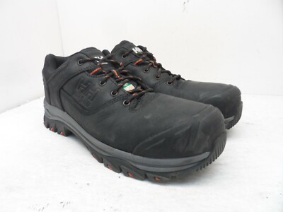 Helly Hansen Workwear Men's Hellytech WP CTCP Work Oxfords Black/Orange Size 8M