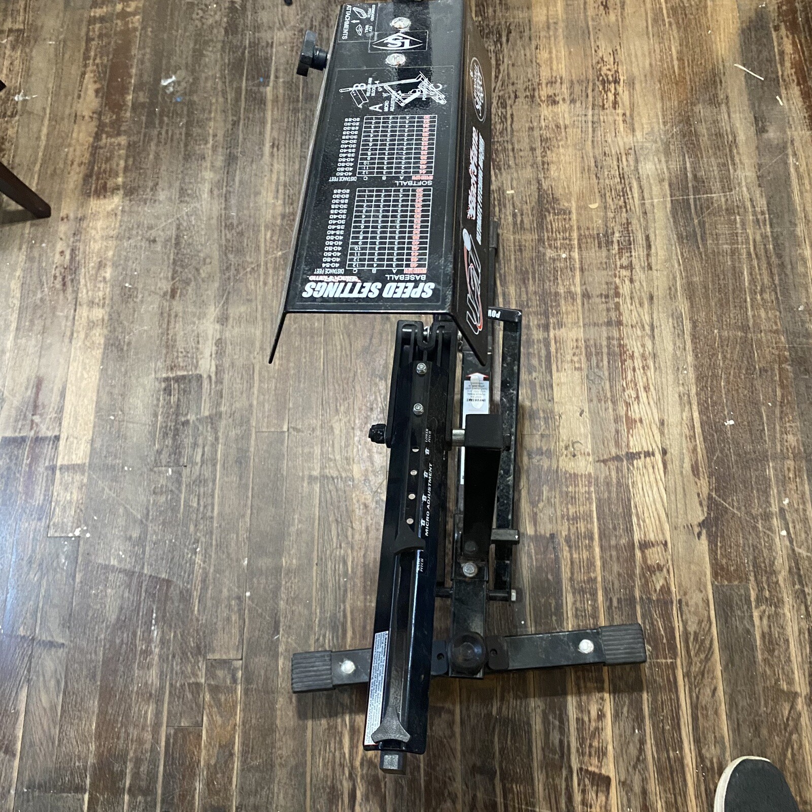 Louisville Slugger Black Flame Ultimate Pitching Machine eBay