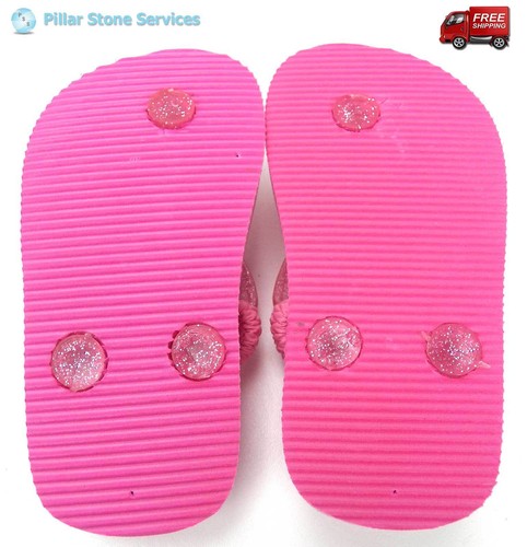 NWT DISNEY MINNIE MOUSE FLIP FLOP SANDAL STRAP TODDLER GIRL PINK WHITE POLKA DOT - Picture 4 of 4