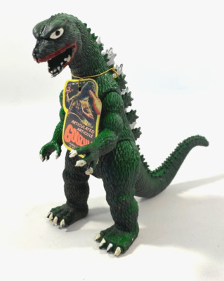 Vtg 1985 Godzilla Toho Imperial Toy 6  Monster Dinosaur Poseable New With Tag