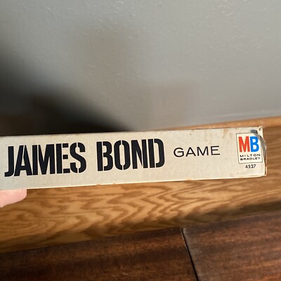 Vintage 1964 James Bond Secret Agent 007 Board Game New Never