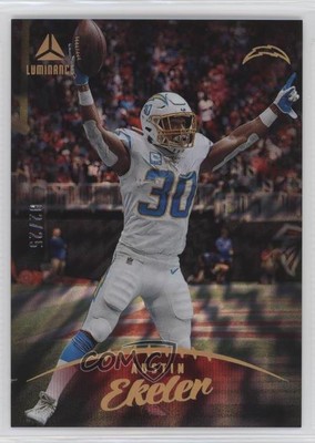 2023 Panini Luminance Red /25 Austin Ekeler #48