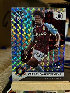 2021 Panini Mosaic Premier League Soccer Peacock Carney Chukwuemeka #121