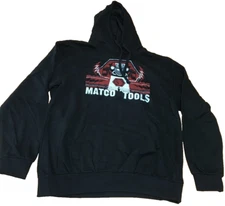 NEW MATCO TOOLS Hoodie Hooded Sweatshirt Long Sleeve Red/White Flame Logo 3XL