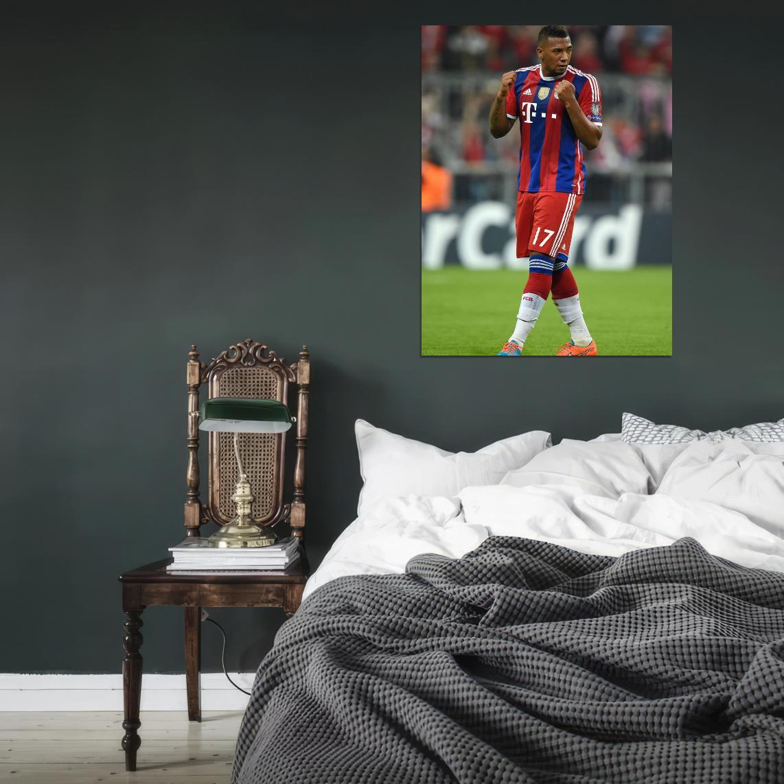 V7934 Jerome Boateng Man Sport Soccer Player Decor WALL POSTER