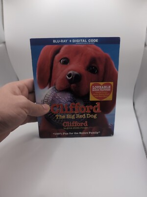 Clifford the Big Red Dog 2022 Bluray w/ Slipcover