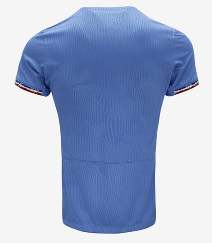 Nike Mujeres Francia Stadium Running Shirts Azul Fútbol Jersey Top Shirt DR39... - Imagen 2 de 3