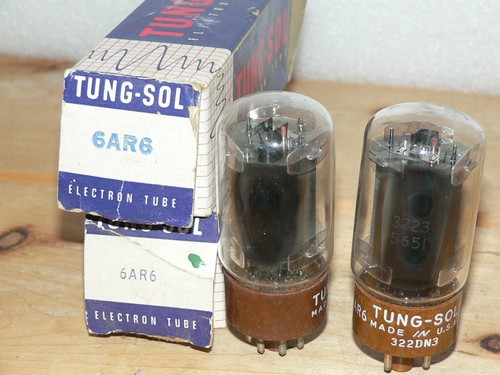 2 tubos Tung-Sol 6AR6 NUEVOS EN CAJA (EE. UU.) - Imagen 2 de 2
