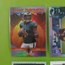 PHILADELPHIA EAGLES AUTO JERSEY VARIATION STARS RC JALEN CARTER HURTS PICK
