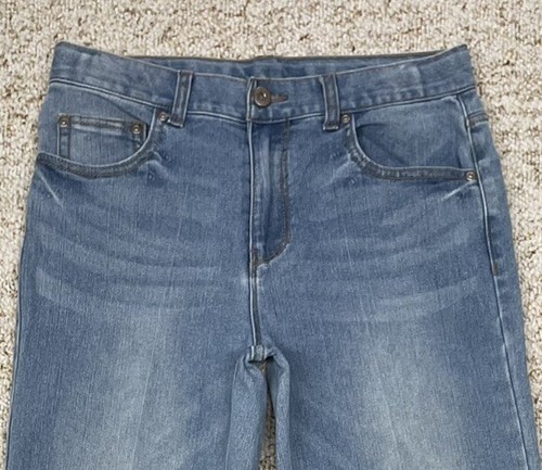Faded Glory Jeans Girls size 18 Straight Leg adjustable waist Stretch (29x30) - Picture 9 of 17