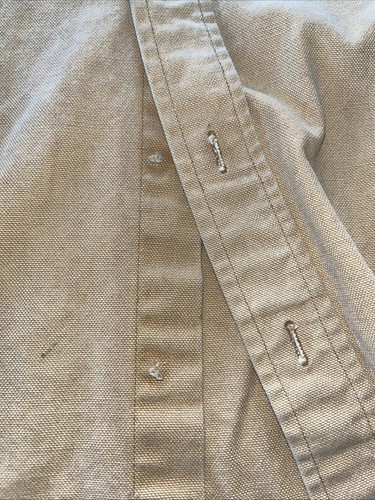 CAMICIA CARHARTT VINTAGE ROBUSTA OUTDOOR WEAR UOMO ALTA ABBRONZATURA PESANTE (LEGGERE DESCRIZIONE) - Foto 3 di 9