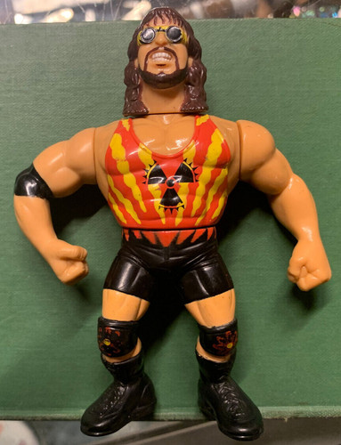 ADAM BOMB Original WWF WWE HASBRO Action Figure Vi...