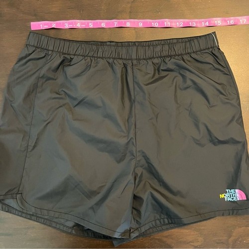 North Face Shorts Girls size XLarge black never stop running ombré logo NWT - Picture 6 of 7