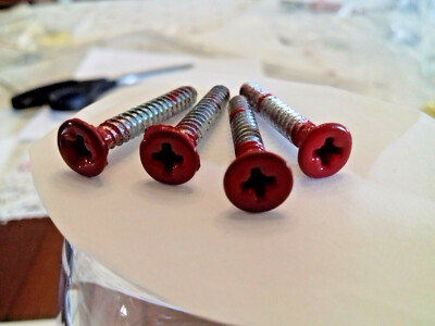 ORIGINAL RED SCREW FLIGHT 4 PIECES JACOBSEN ARNE BATHROOM ACCESSORIES REPLACEMENT