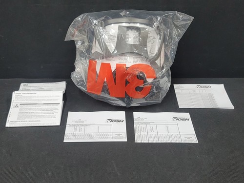 3M 6800DIN Full Face Respirator 6000 Series Size Medium